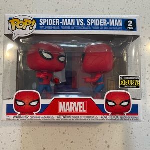 Spider-Man vs. Spider-Man Funko POP